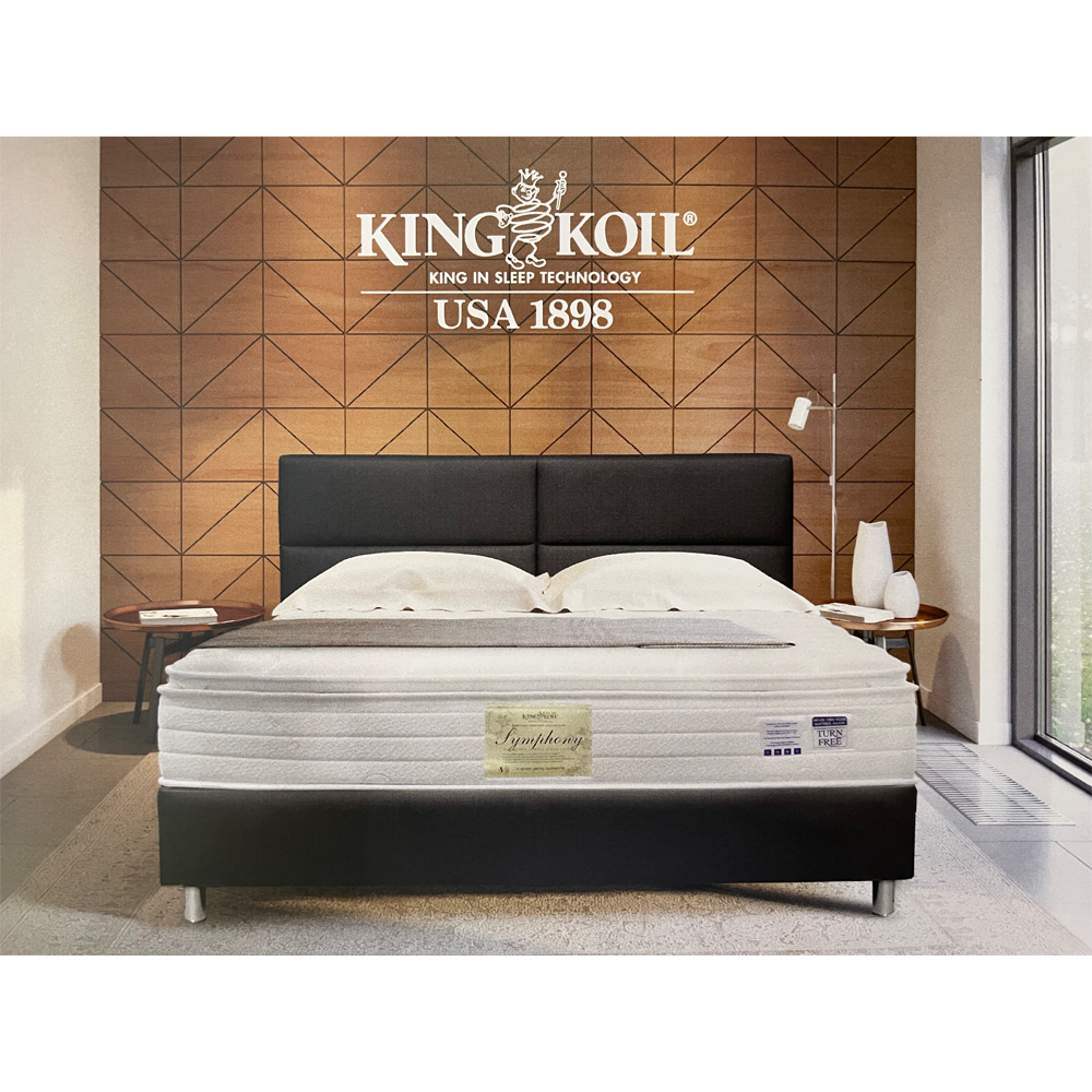 King Koil Posture Comfort Symphony Latex Pillow Top Pocketed Spring Mattress SGmattress