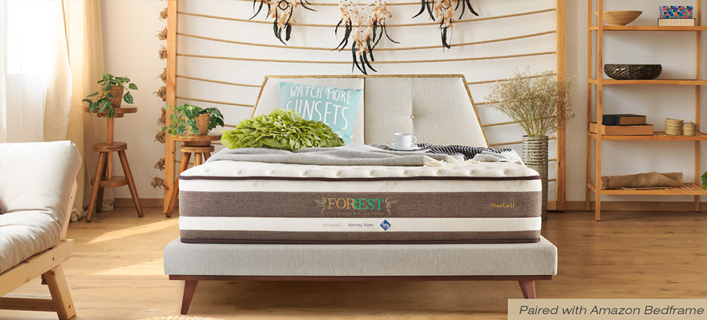 Maxcoil mattress promotional banner