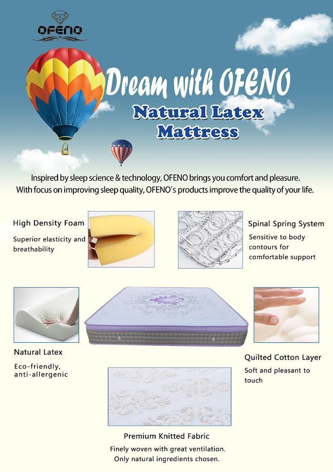 OFENO Acoustic Mattress info